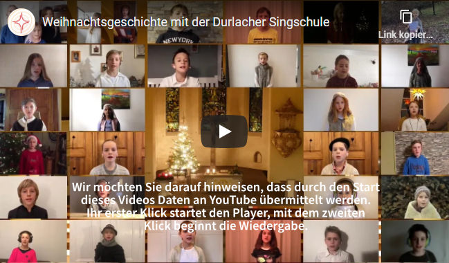 Onlinechor der Durlacher Singschule